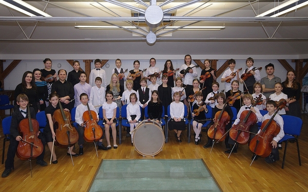 Filharmonie mladých Praha - přípravné orchestry